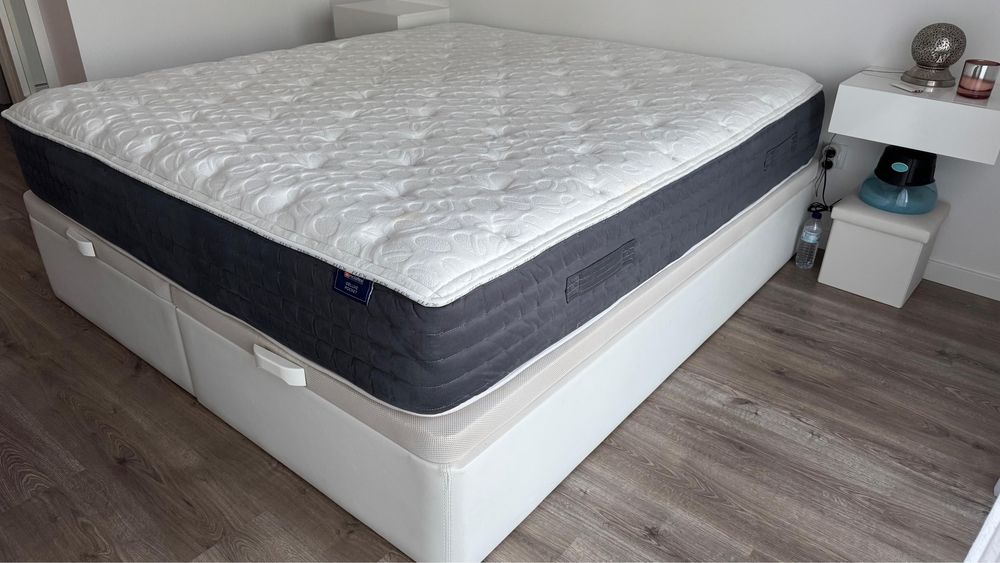 Cama soummier / colchão molaflex 1.80m