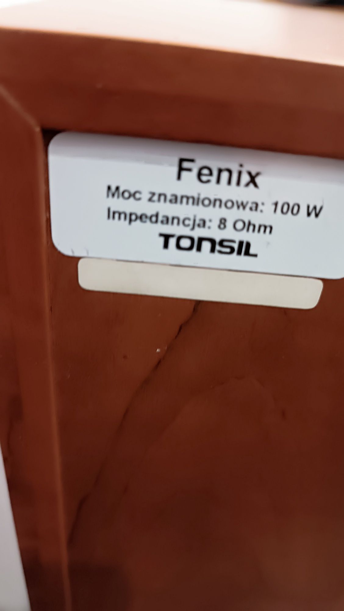 Kolumny Tonsil Calvados Fenix głośniki