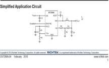 RT7296AGJ8F, Step-Down Converter SOT-23-8