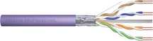 Kabel instalacyjny DIGITUS Cat.6 F/UTP 100m Eca, miedź, PoE, fioletowy