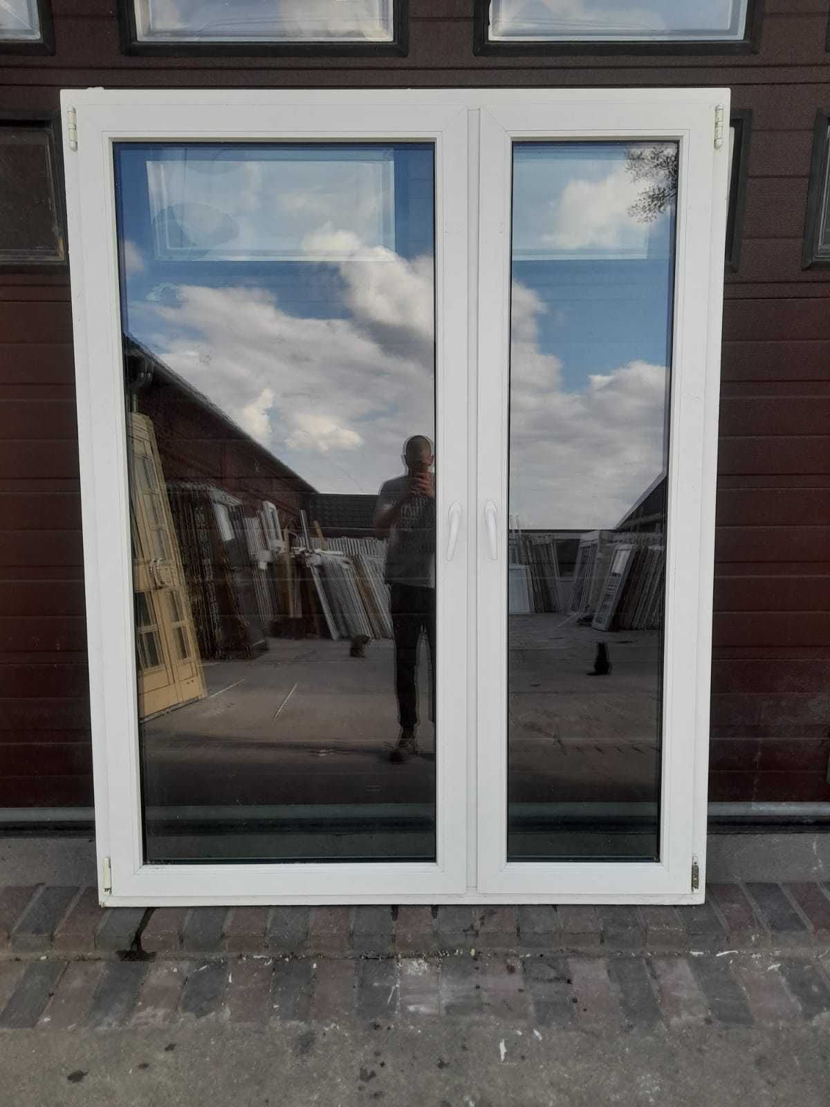 Drzwi tarasowe okno 160x180 zabudowa PCV zimowy ogród DOWÓZ CAŁY KRAJ