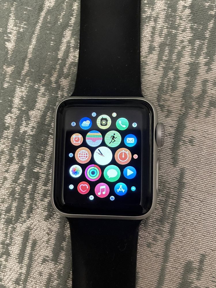 iwatch Apple series 3 38mm czarny