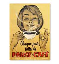 Pause Cafe, Francuski Plakat