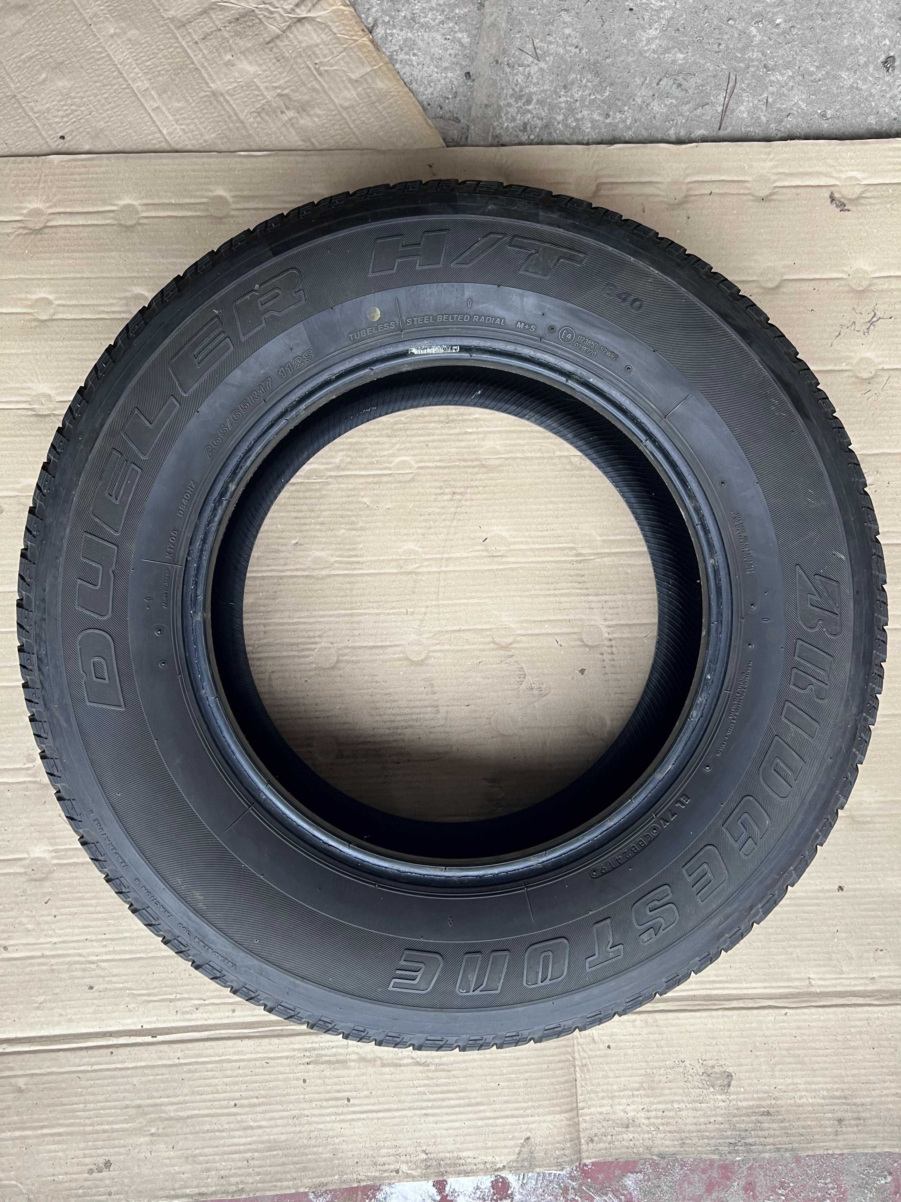 Шины Bridgestone Dueler H/T 840 265/65 R17 112S