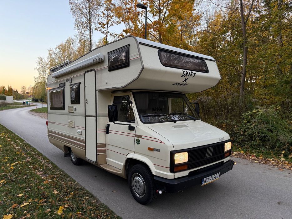 Fiat Ducato 280  Kamper Fiat Ducato 280 14 Dethleffs Globetrotter - unikat