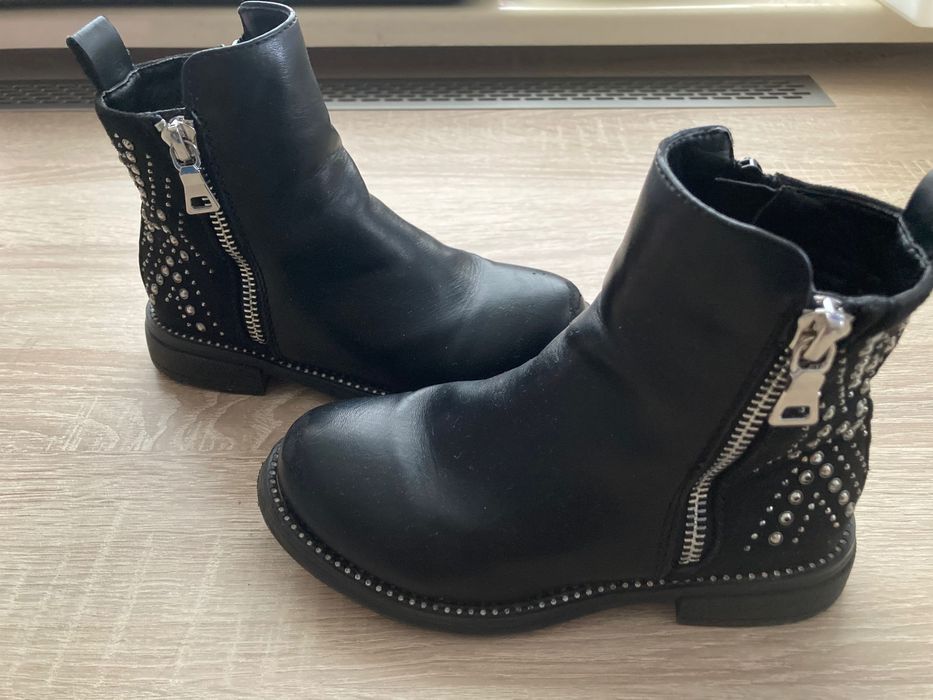 Buty kozaki czarne nelli blu ccc rozm. 28