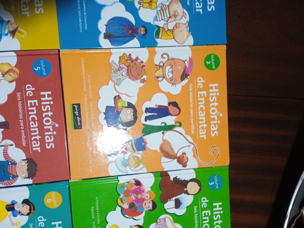 6 livros de histórias infantis
