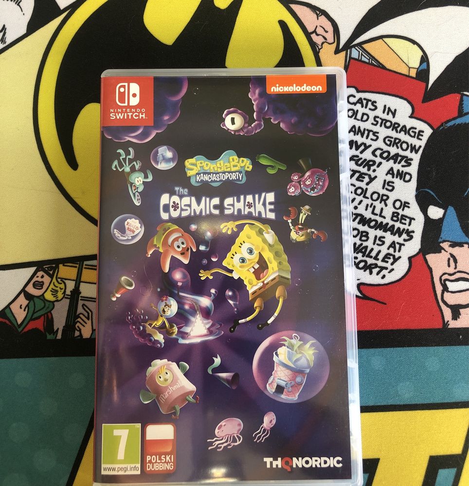 Gra nintendo switch spangebob the cosmic shake
