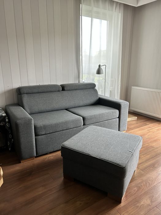 Puf z pojemnikiem średni Milton Vox 70x70