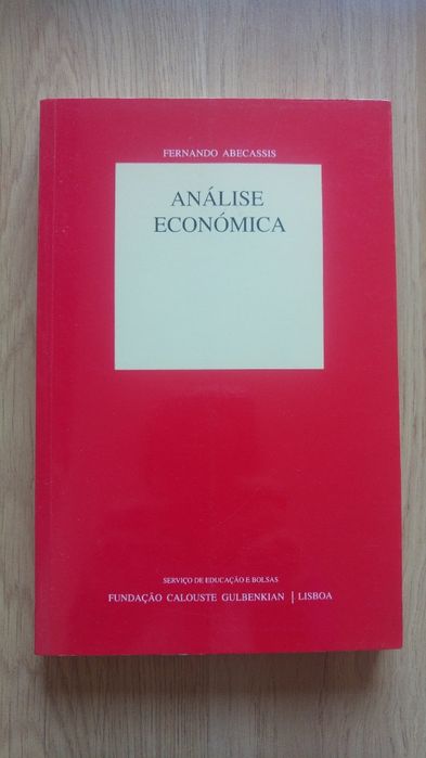 Livro "Análise Económica"