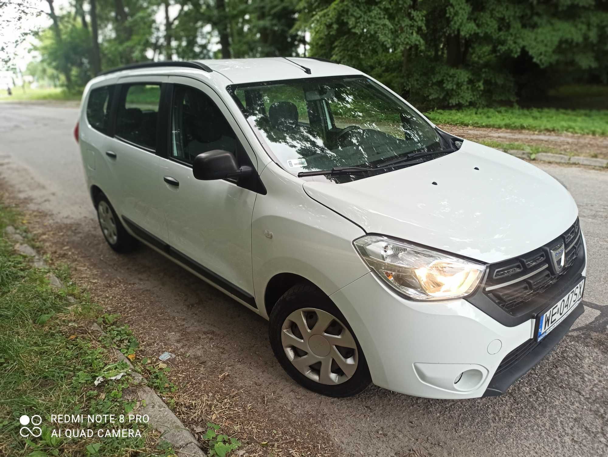 OKAZJA !!!Dacia Lodgy 7 osobowa 1 wlasciciel klimatyzacja serwisowany