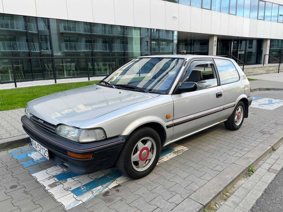 37letnia Toyota corolla e9 1988 1.3 LPG 296200km, która zmienia życie.