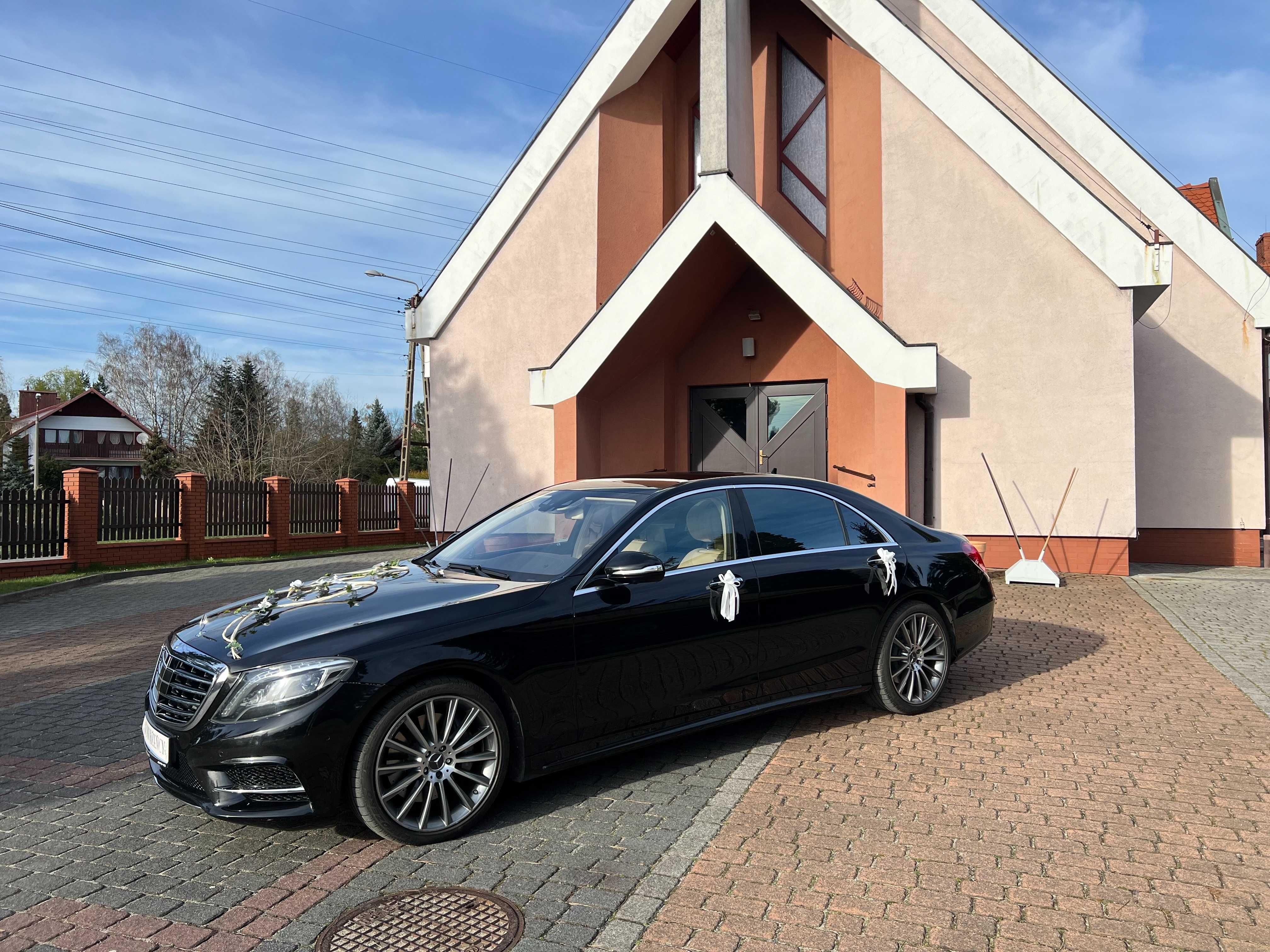 Mercedes S-Klasa Long Amg - Samochód do Ślubu / Auto na Wesele