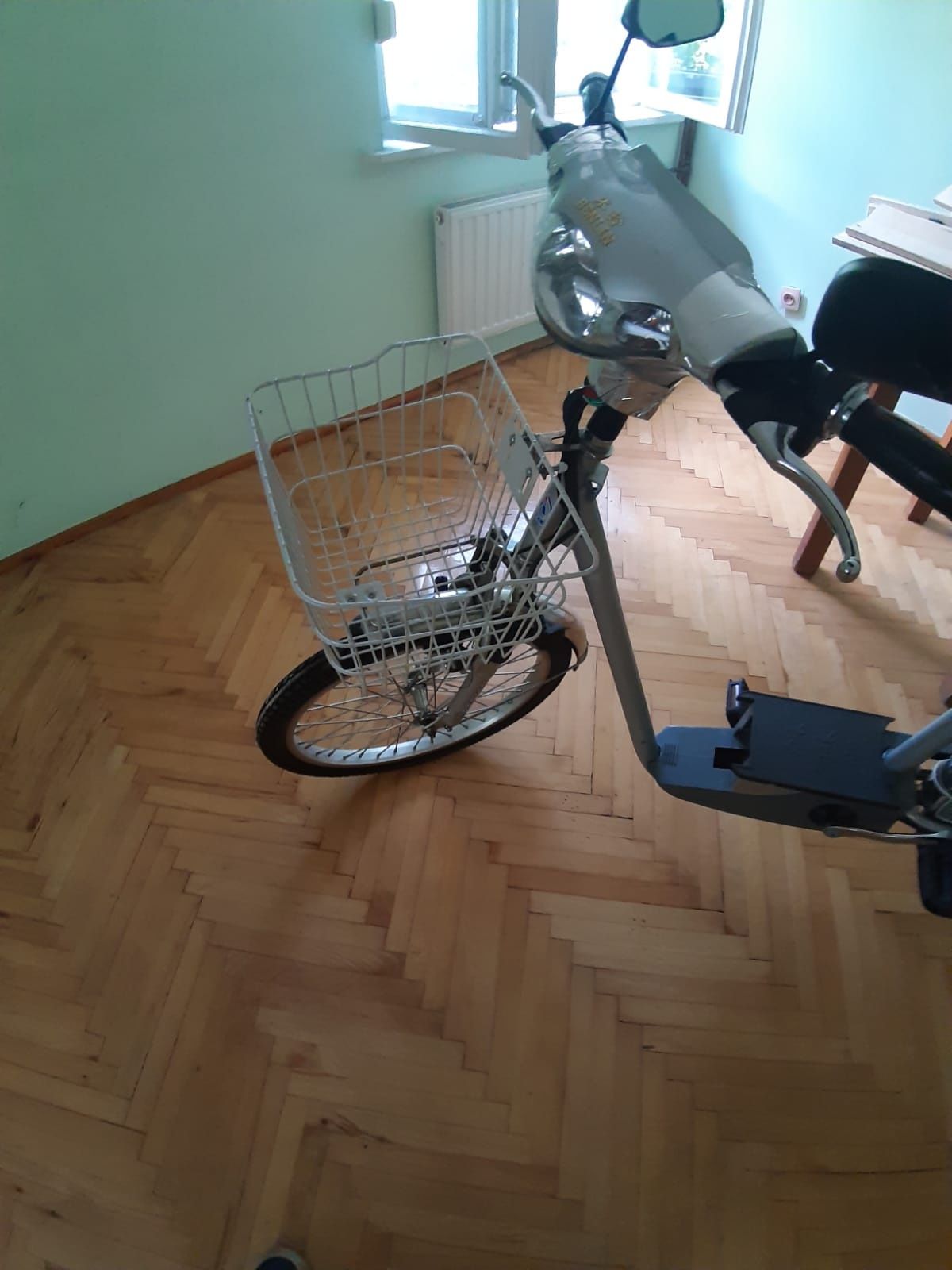 Możliwy transport  rower elektryczny