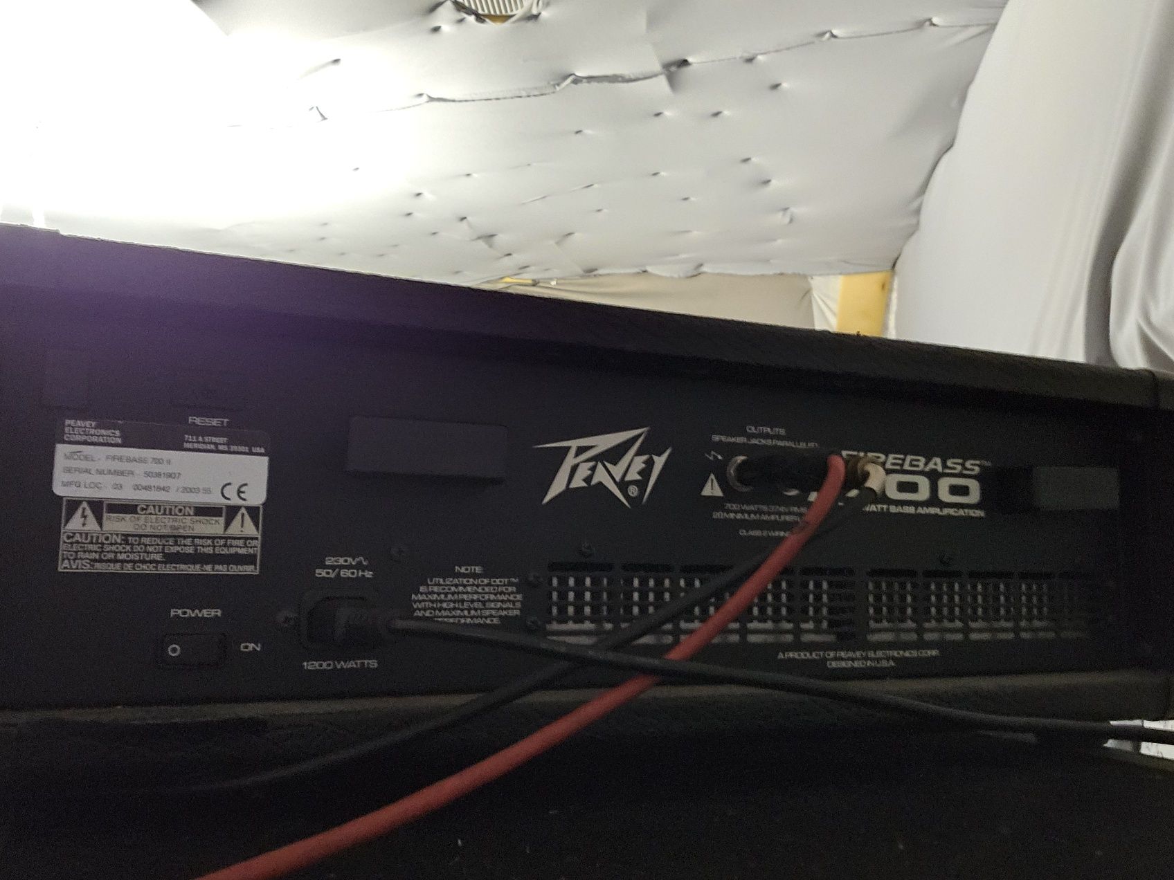 Sprzedam zestaw Basowy Peavey firebass 700 + paczka