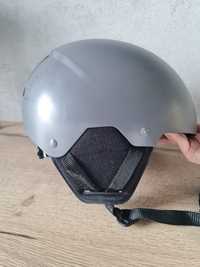 Kask narciarski Decathlon szary WEDZE rozm M 56-59 cm