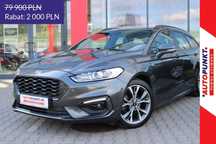 Ford Mondeo ST-LINE, 2020r. Fv23%, Kamera, ParkAssist, Martwe Pole, Grzane Fotele+
