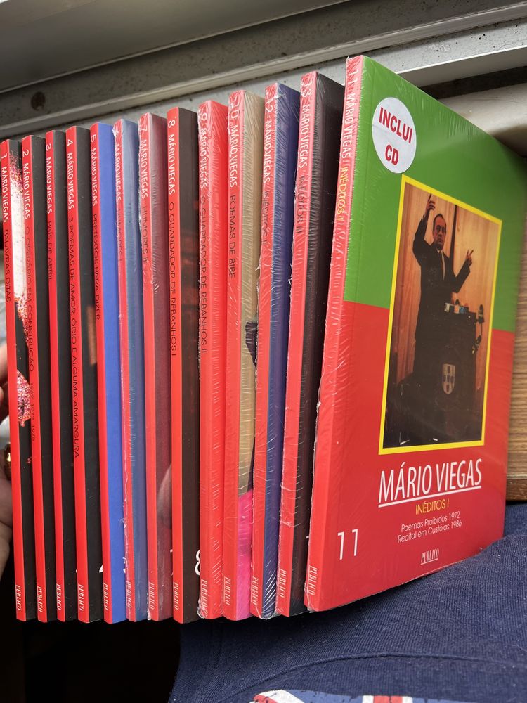 Coleção: Mário Viegas Discografia Completa Livros + CDS