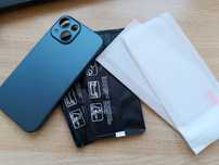 Plecki do IPhona 13 mini GRANATOWE plus 2 szkła ochronne