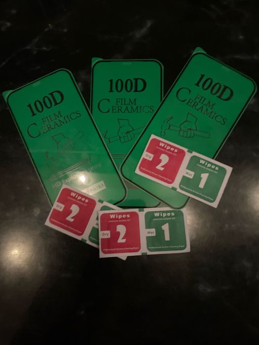 Гнучке скло на iPhone 100D / гибкое стекло / пленка / Керамічне скло