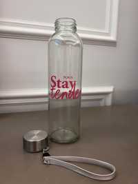 Скляна бутилка для води