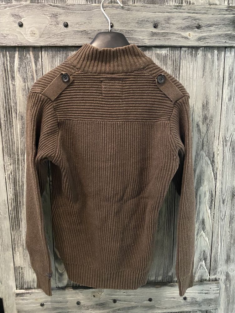 Sweter chłopięcy Zara Kids 152 cm brązowy