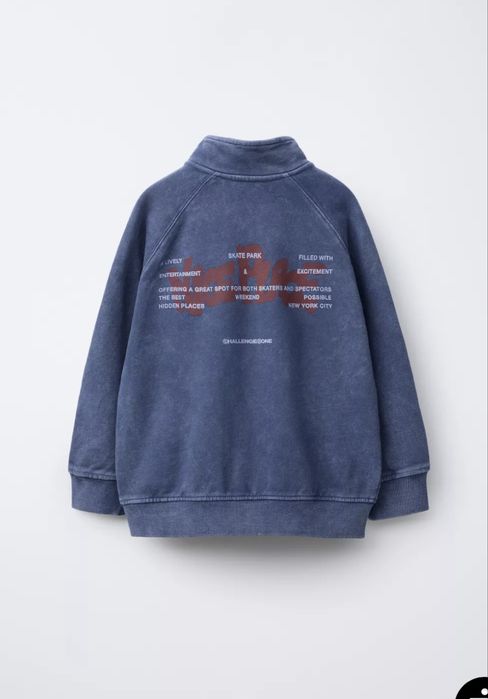 Варене худі з блискавкою зара zara 13-14 164 см