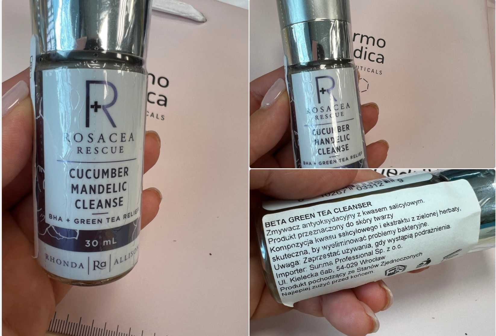 Rhonda Allison Cucumber Mandelic Cleanse - żel myjący