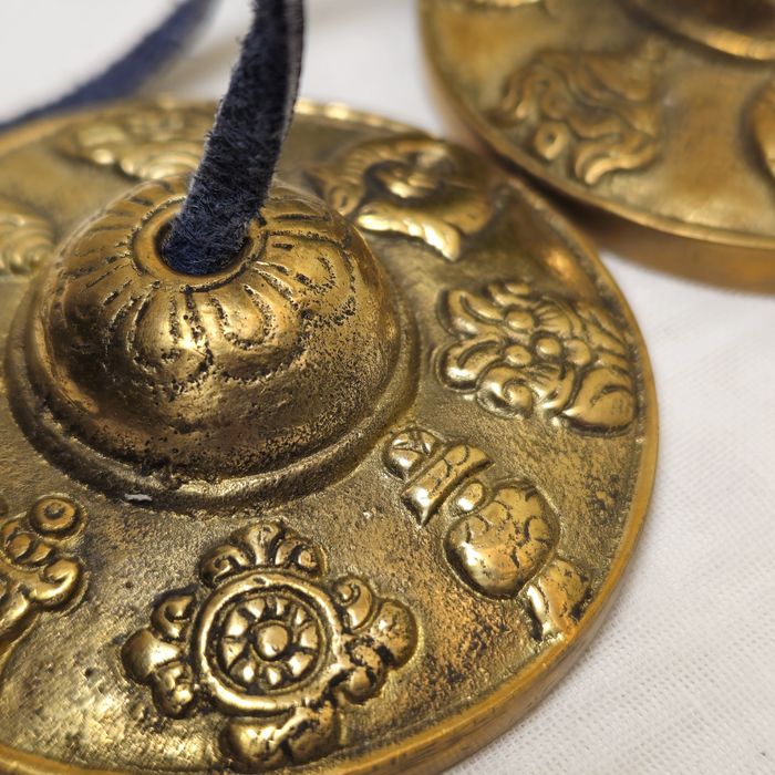 Тібецькі каратали тінгша / тинша латунь для медитації