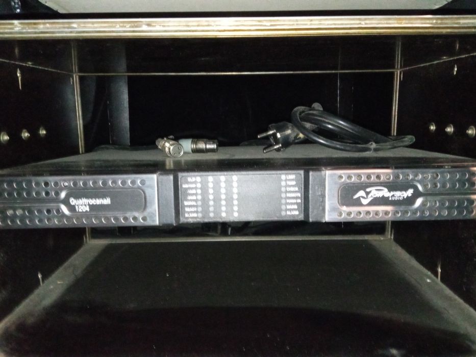 Powersoft amplificador  digital de 4 canais , 1200wats