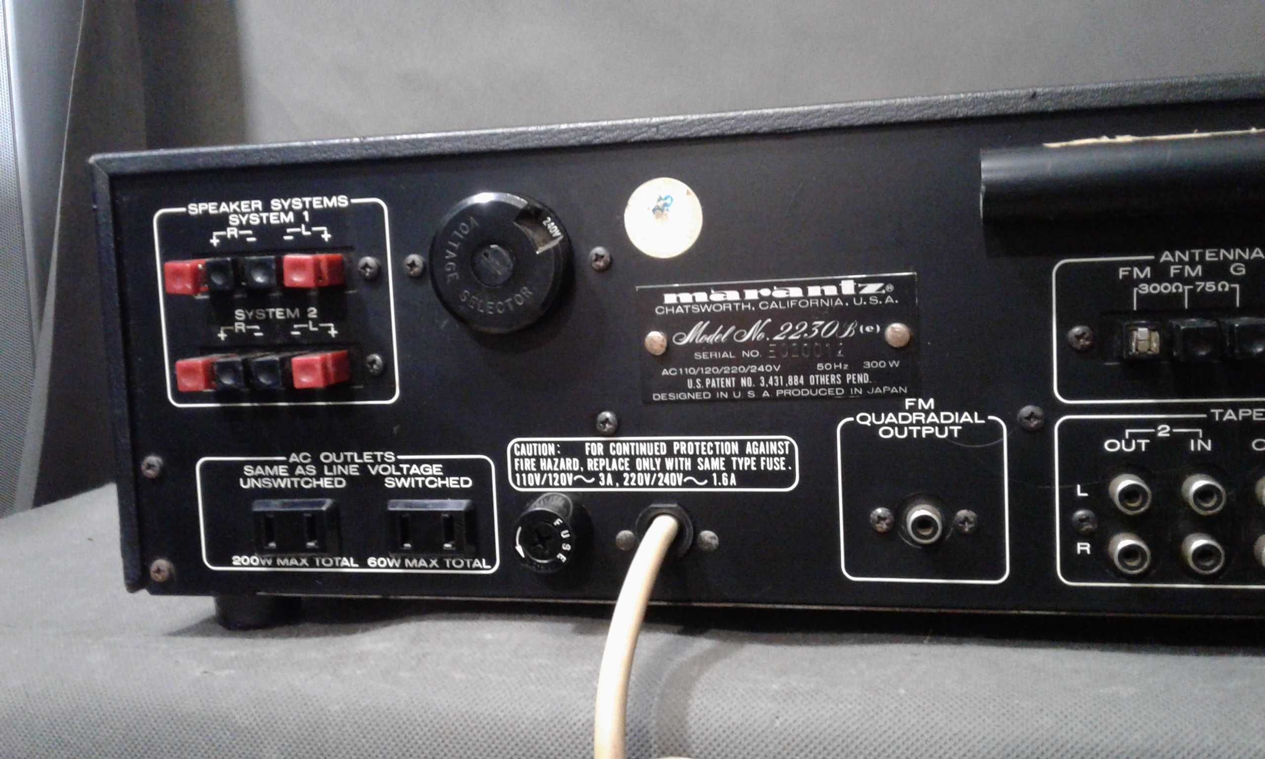 MARANTZ 2230B, amplituner stereo