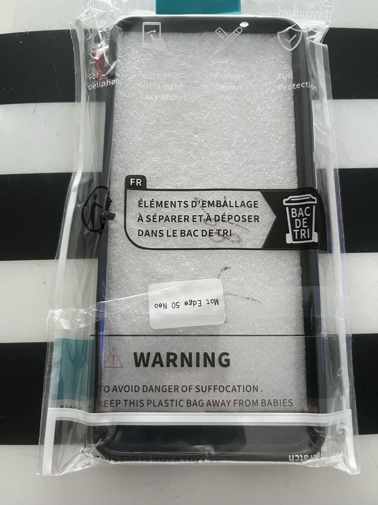 Etui, szklo,sluchawki, Motorola Edge 50 Neo Nowe, caly zestaw