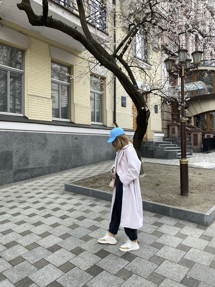 Пальто молочне шерсть