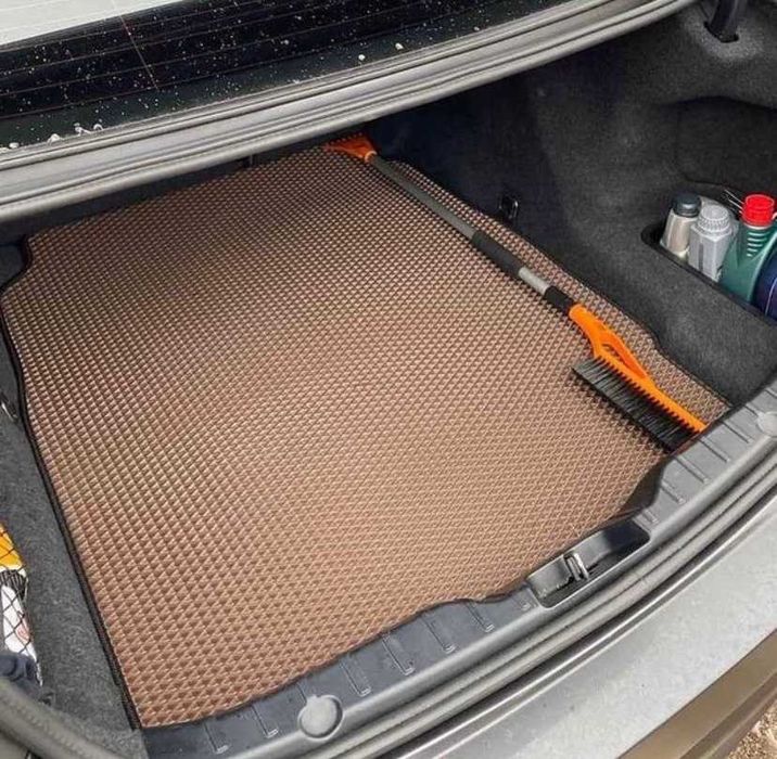 EVA ЕВА Коврики в авто багажник Шкода Skoda Fabia Octavia Rapid Karoq