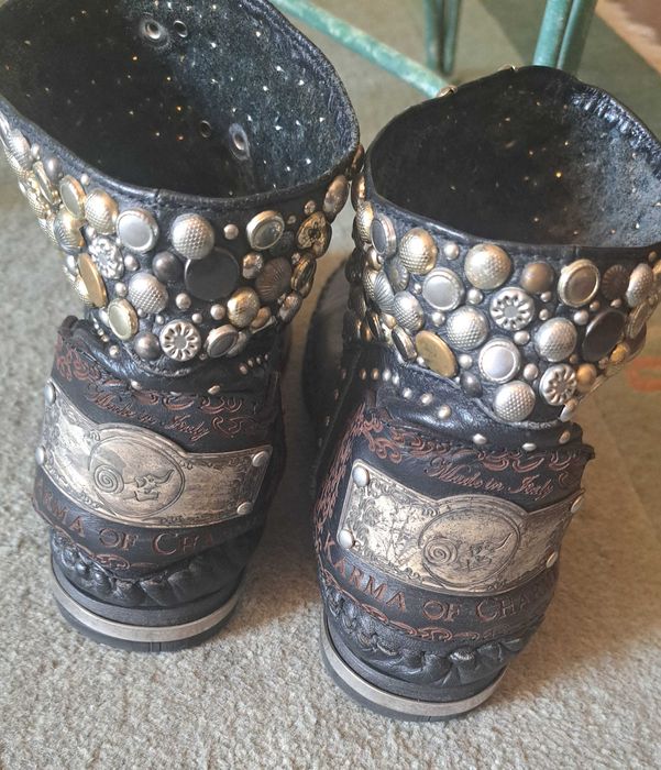 Botins da marca italiana " Karma of Charme