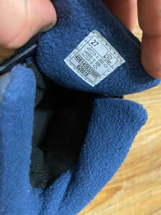 Ботинки детские зимние термо черевики на мальчика Lily&dan р.27