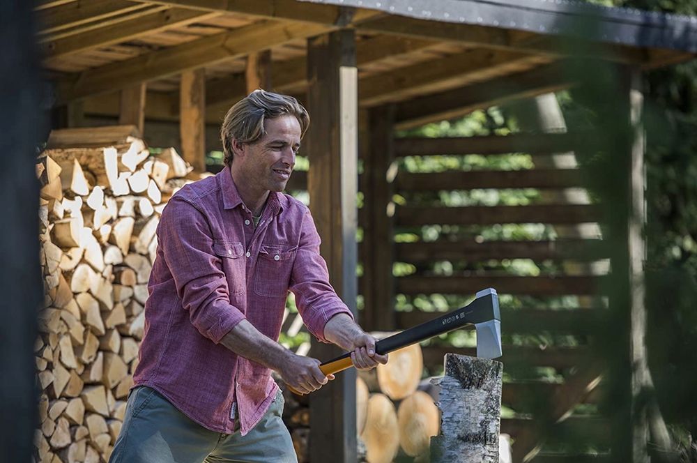 NOWY ZESTAW FISKARS 3w1: Siekiera X27 + X7 + Ostrzałka + GRATIS