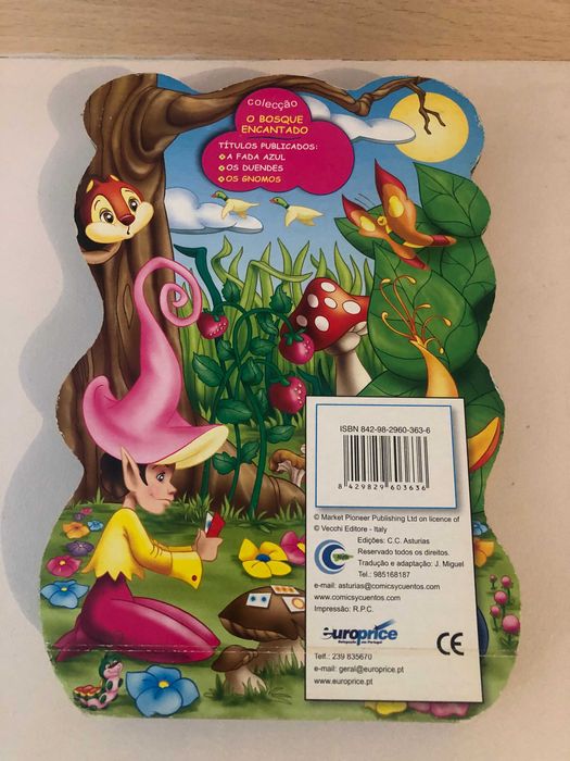 Livro "Os Duendes", coleção "O Bosque Encantado"