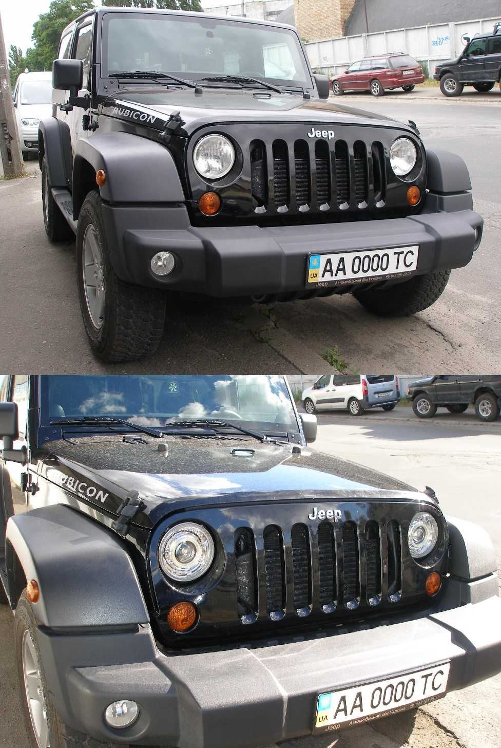 Фара Jeep, линзы в фару Jeep, фара Джип