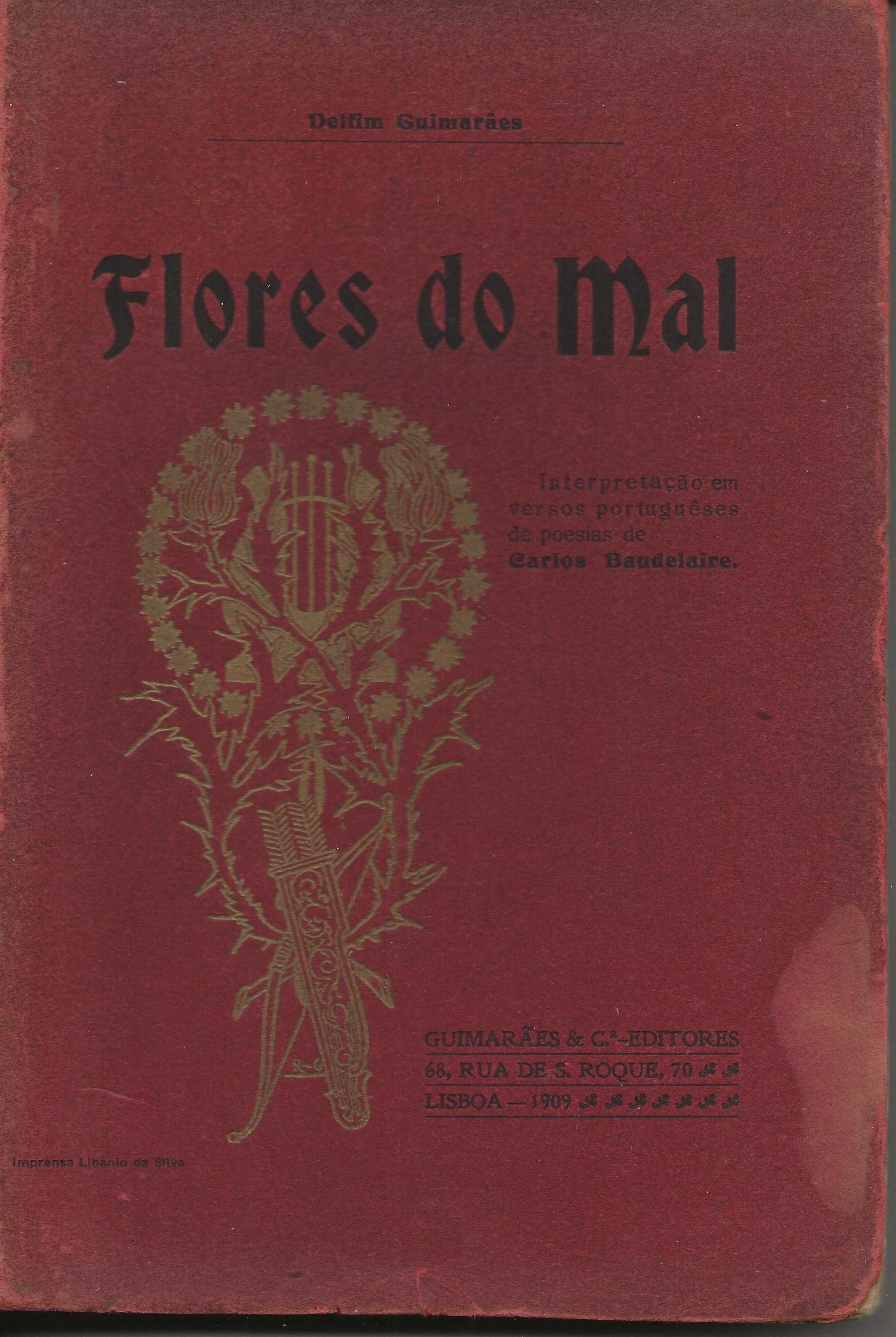 Flores do Mal, de Delfim Guimarães, de 1909