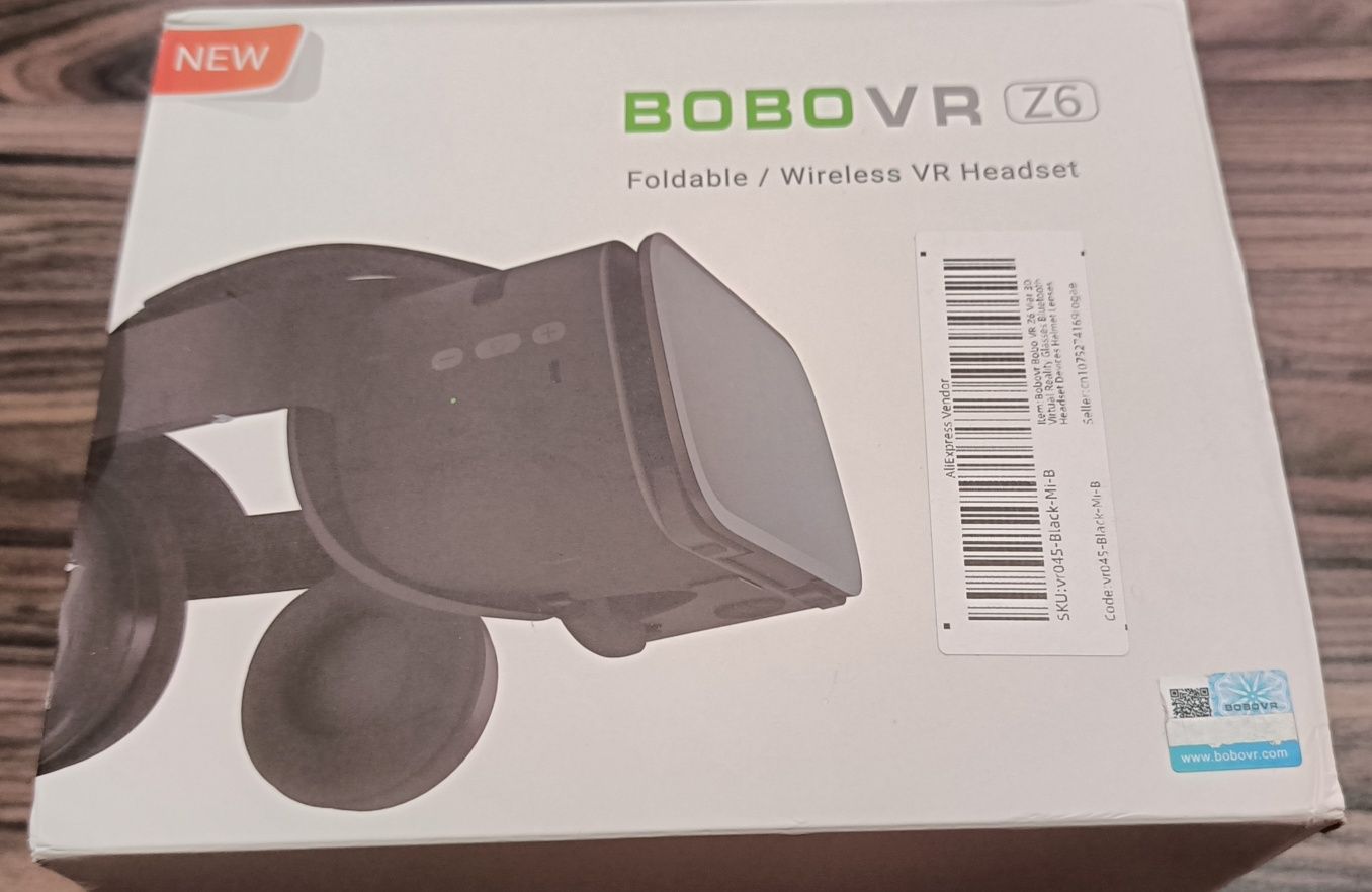 VR Окуляри шолом віртуальної реальності BOBO VR Z6 з пультом