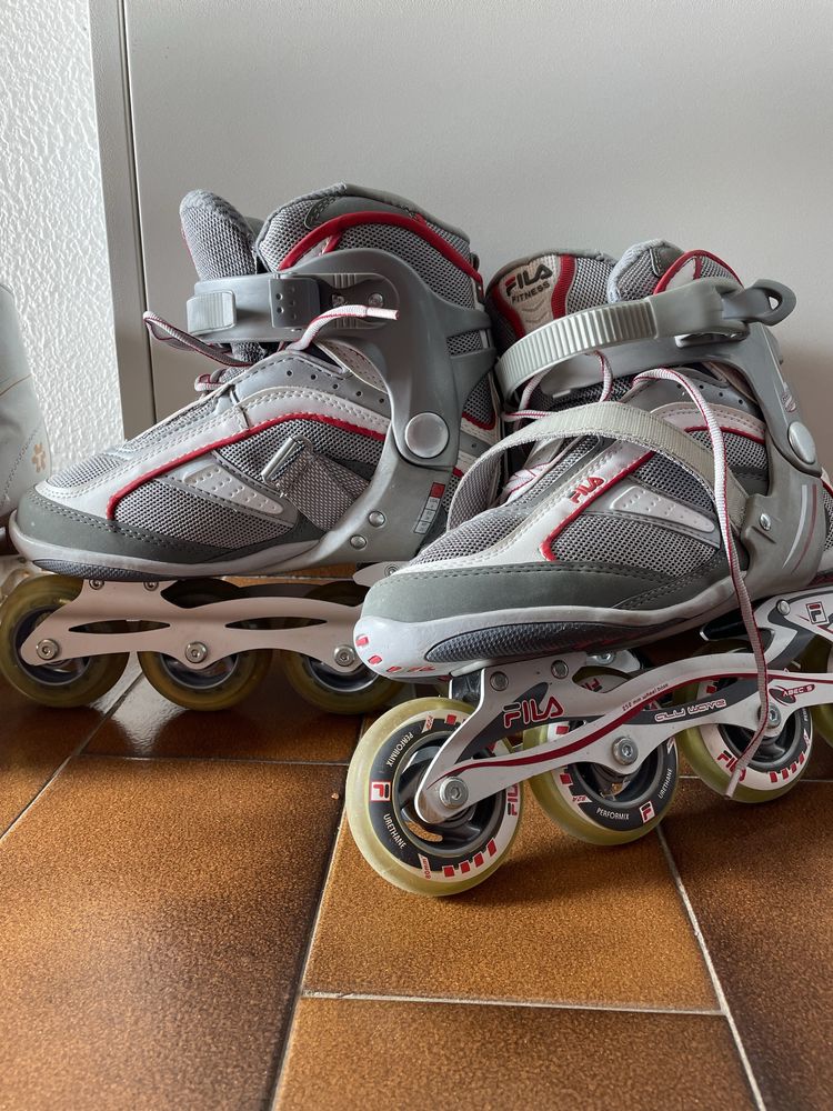 Patins e proteção