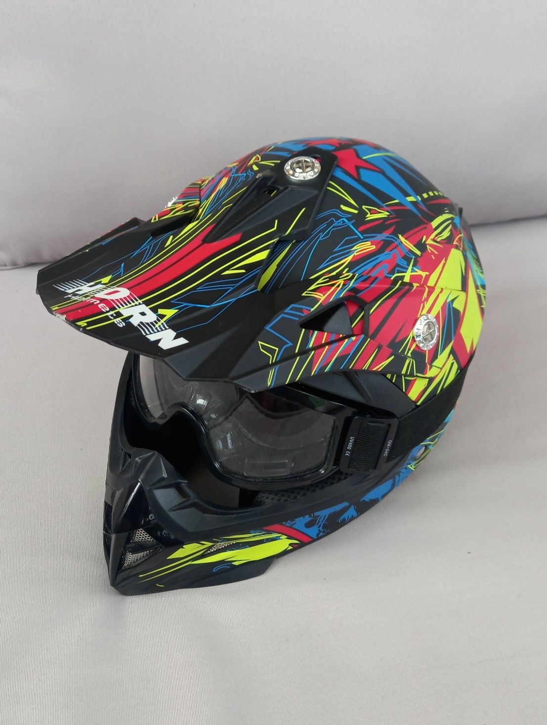 Kask full face rozmiar m