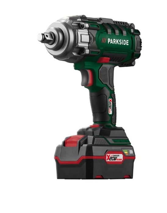 Klucz udarowy do kół akumulatorowy Parkside PASSK 20 LI