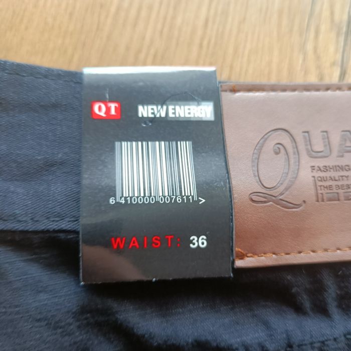 Spodnie bojówki czarne nowe