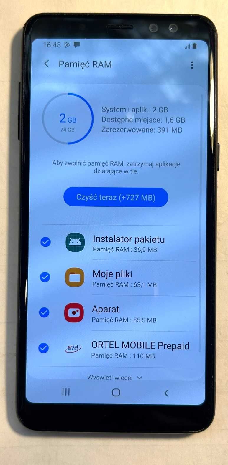 Samsung Galaxy A8 32/4GB bez blokad stan Bardzo Dobry. Polecam!!!