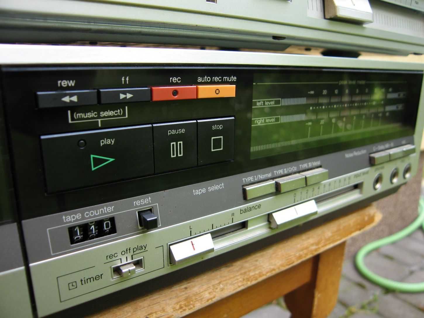 Japoński zestaw Technics 3-elementy z korektorem zadbany super stan