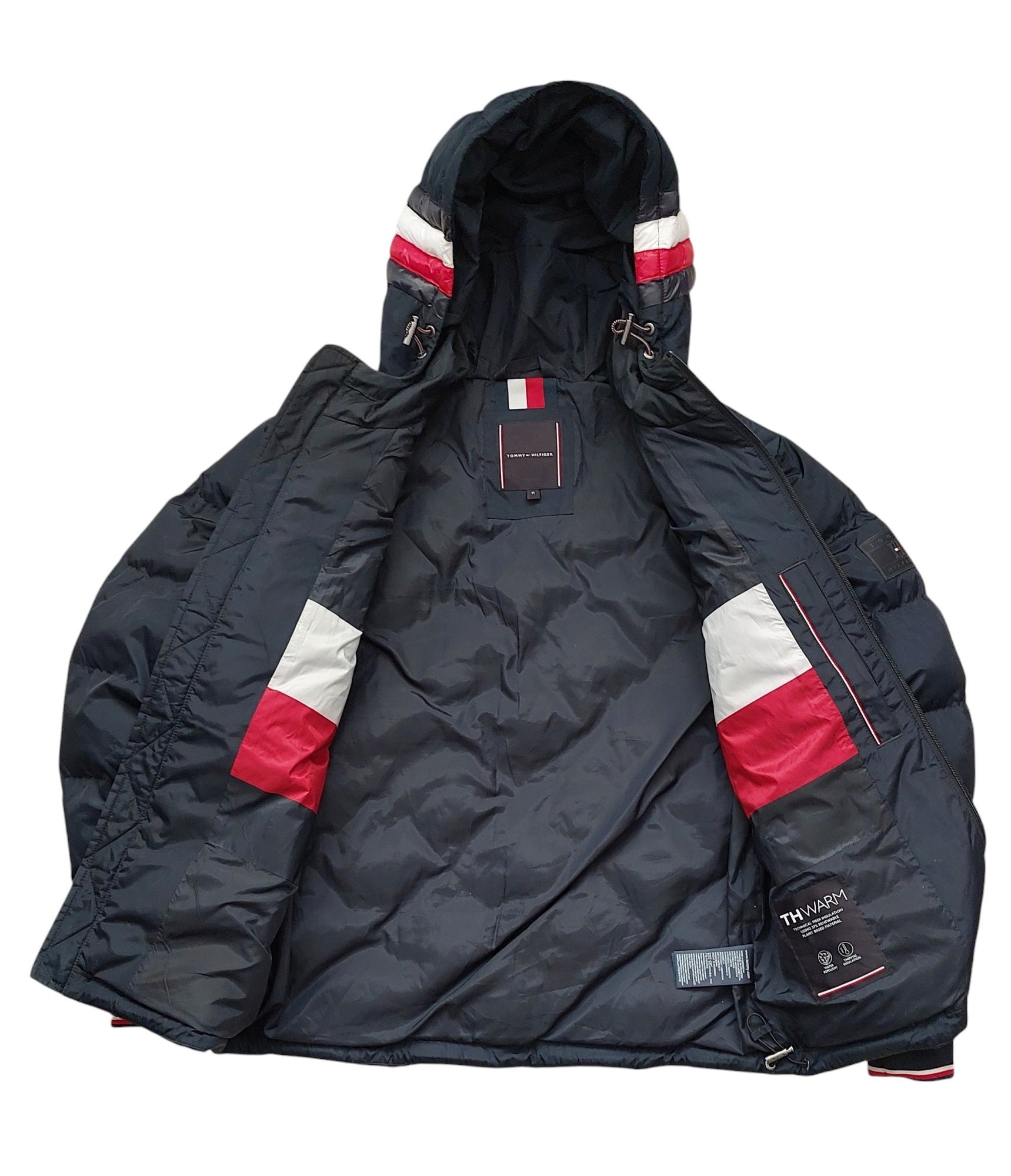 Tommy Hilfiger nowa kurtka ocieplana męska zimowa r. M