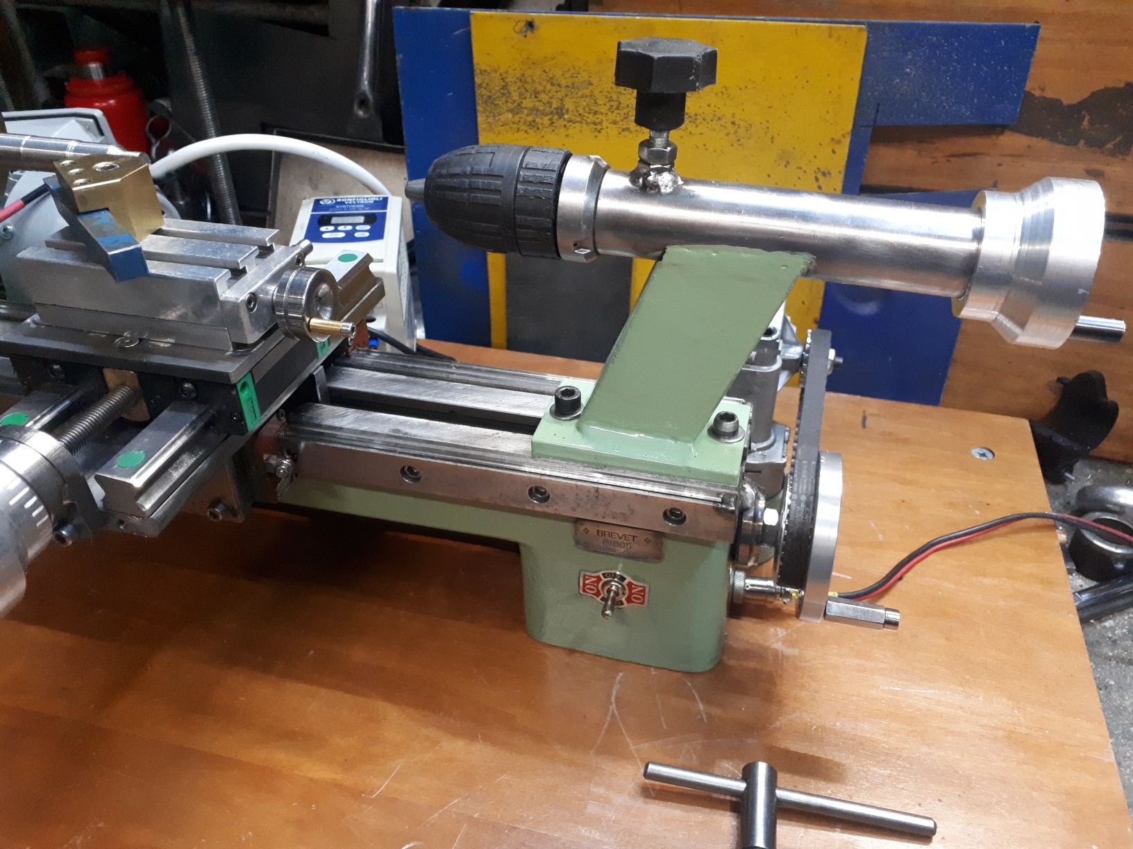 Mini torno mecanico