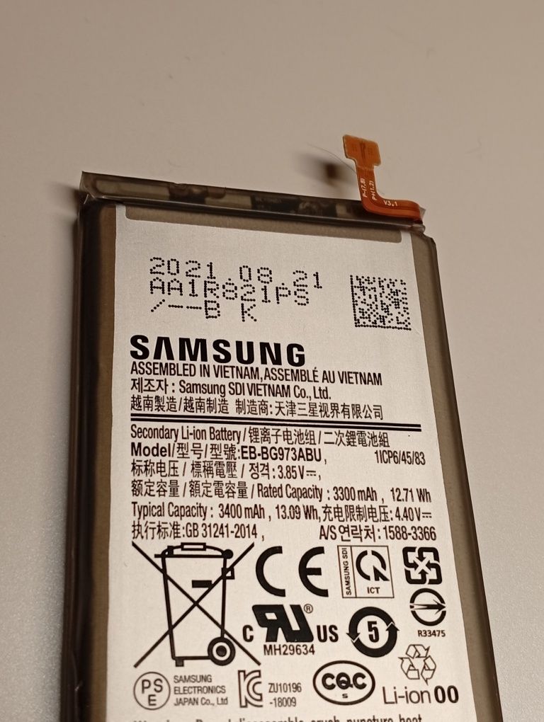 Bateria EB-BG973ABU Samsung Galaxy S10
